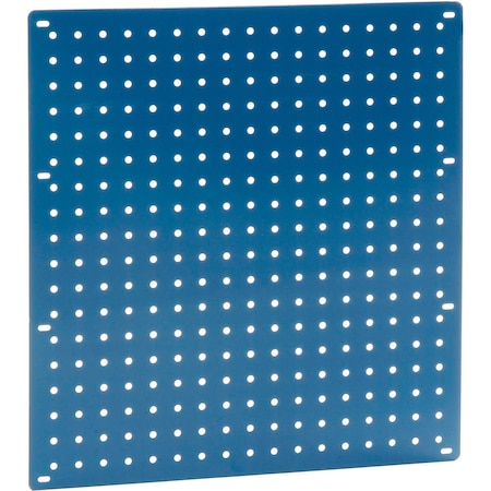 Global Industrial Heavy Duty Steel Pegboard 18in x 19in Blue 796623BL